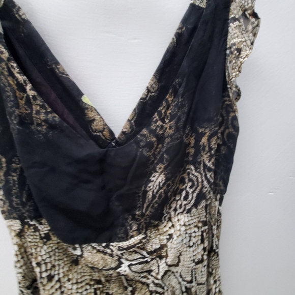 Y2K Vintage Tank Mixed Print Babydoll Style Size S - Picture 8 of 10